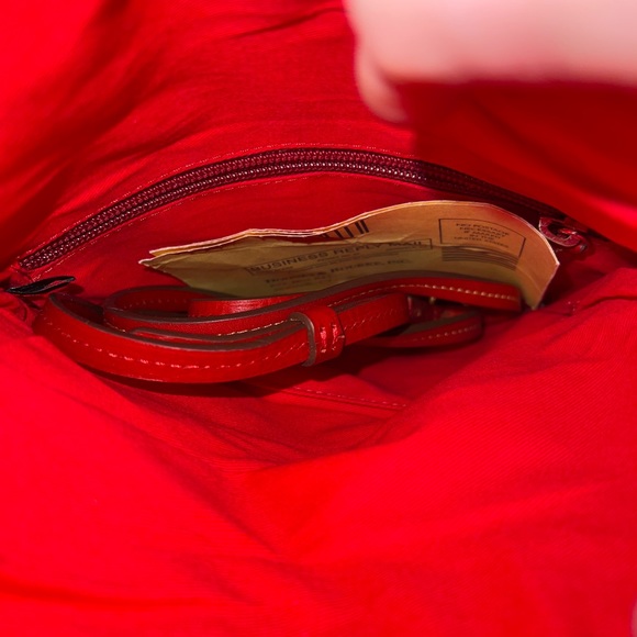 Dooney & Bourke Florentine leather Flap Crossbody - Picture 5 of 6